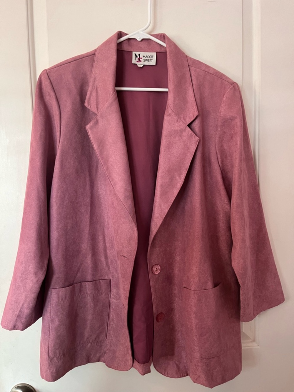 Women's Mauve Blazer Jacket